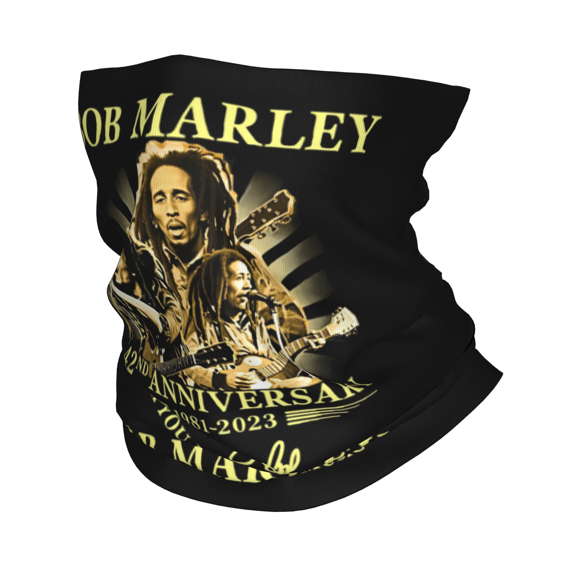 Neck Gaiter Fleece - Personalizzato Giamaica Cantante Reggae Rock Bob