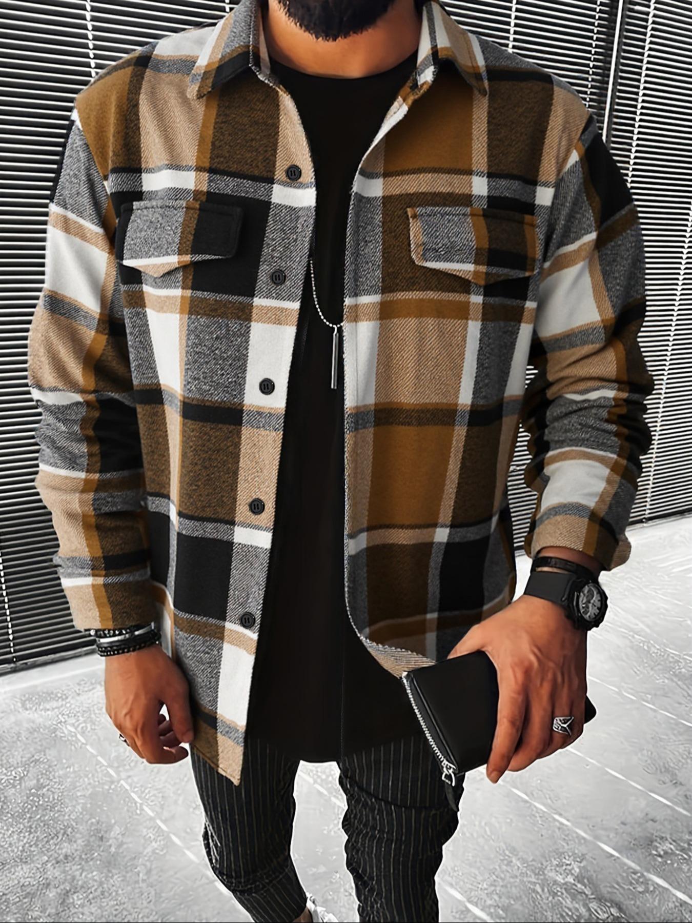 Camicia a quadri retrò da uomo - Flannel Shirt Lined recensione e prezzo