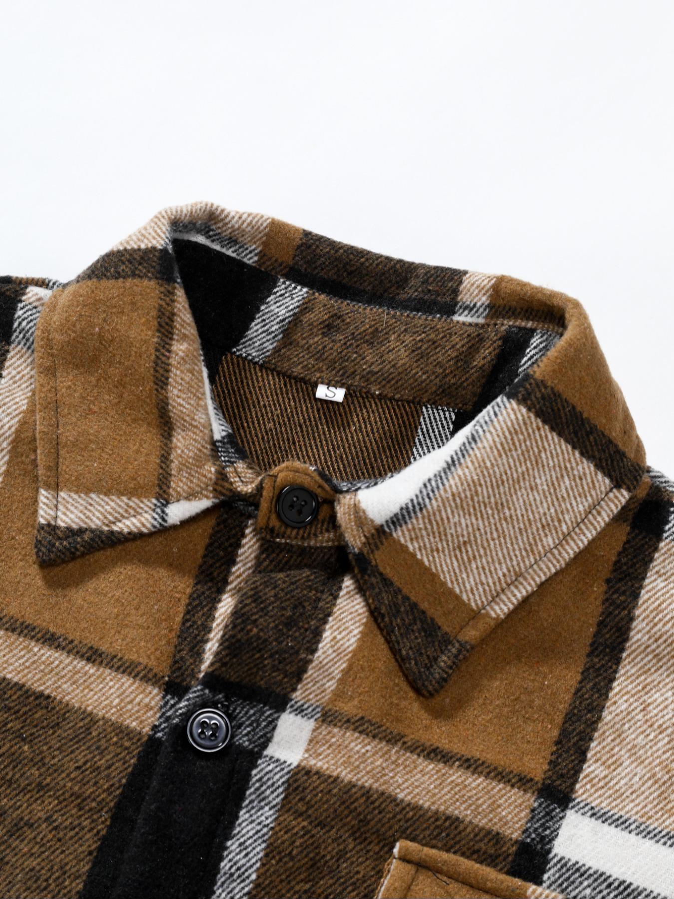 Camicia a quadri retrò da uomo - Flannel Shirt Lined recensione e prezzo