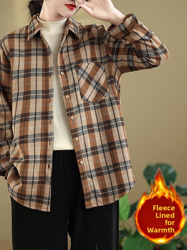 Camicia a maniche lunghe in fl - Flannel Shirt Lined recensione e prezzo