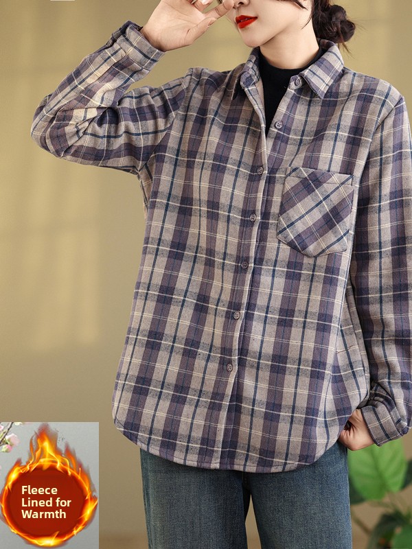 Camicia a maniche lunghe in fl - Flannel Shirt Lined recensione e prezzo