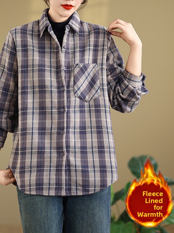 Camicia a maniche lunghe in fl - Flannel Shirt Lined recensione e prezzo